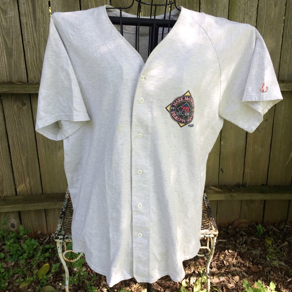 Vintage Rawlings Mark McGuire Jersey Shirt